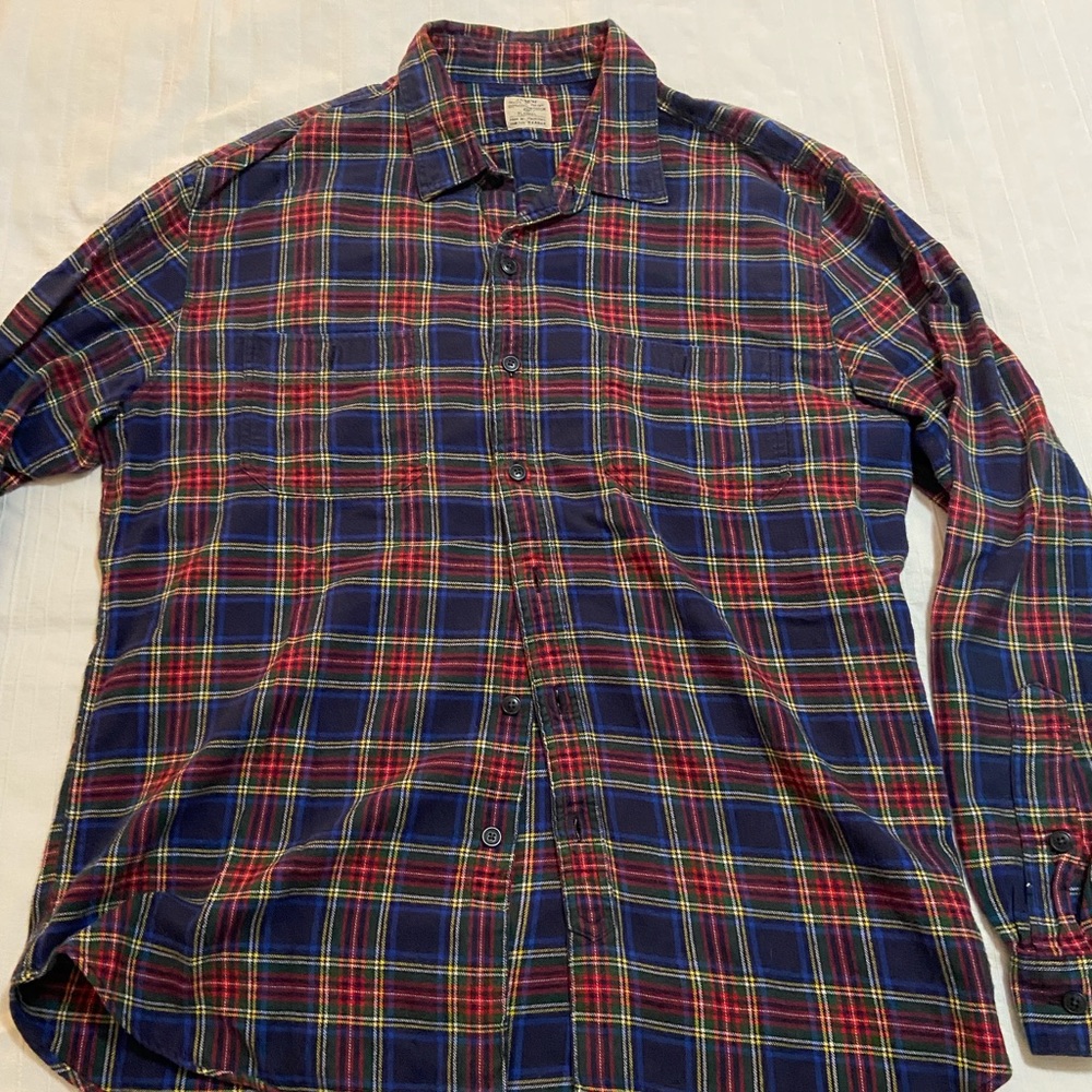 J. Crew flannel - excellent condition. Perfect for fall